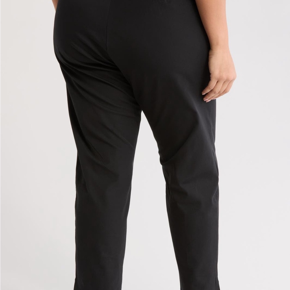 Eileen Fisher 2X Black Ankle Pant
